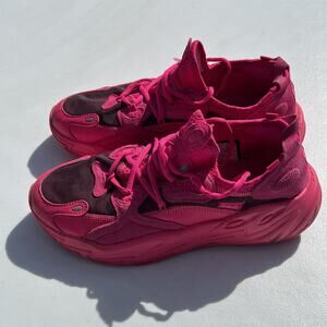 Fila Womens Size 10 Electrove 2 Chunky Platform Sneakers Pink Berry